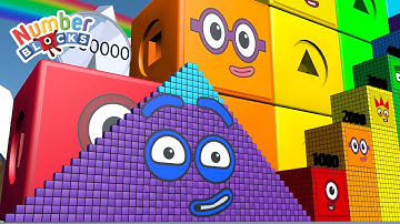 Learn Numbers 650 vs 500,000,000 with Numberblocks Step Squad | Super Fun Math Adventure! 🚀