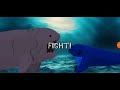 The Bloop vs El Gran Maja in bloop fight sea monster👹👹👹👹🐳🐳🐳🐳🐍🐍🐍🐍