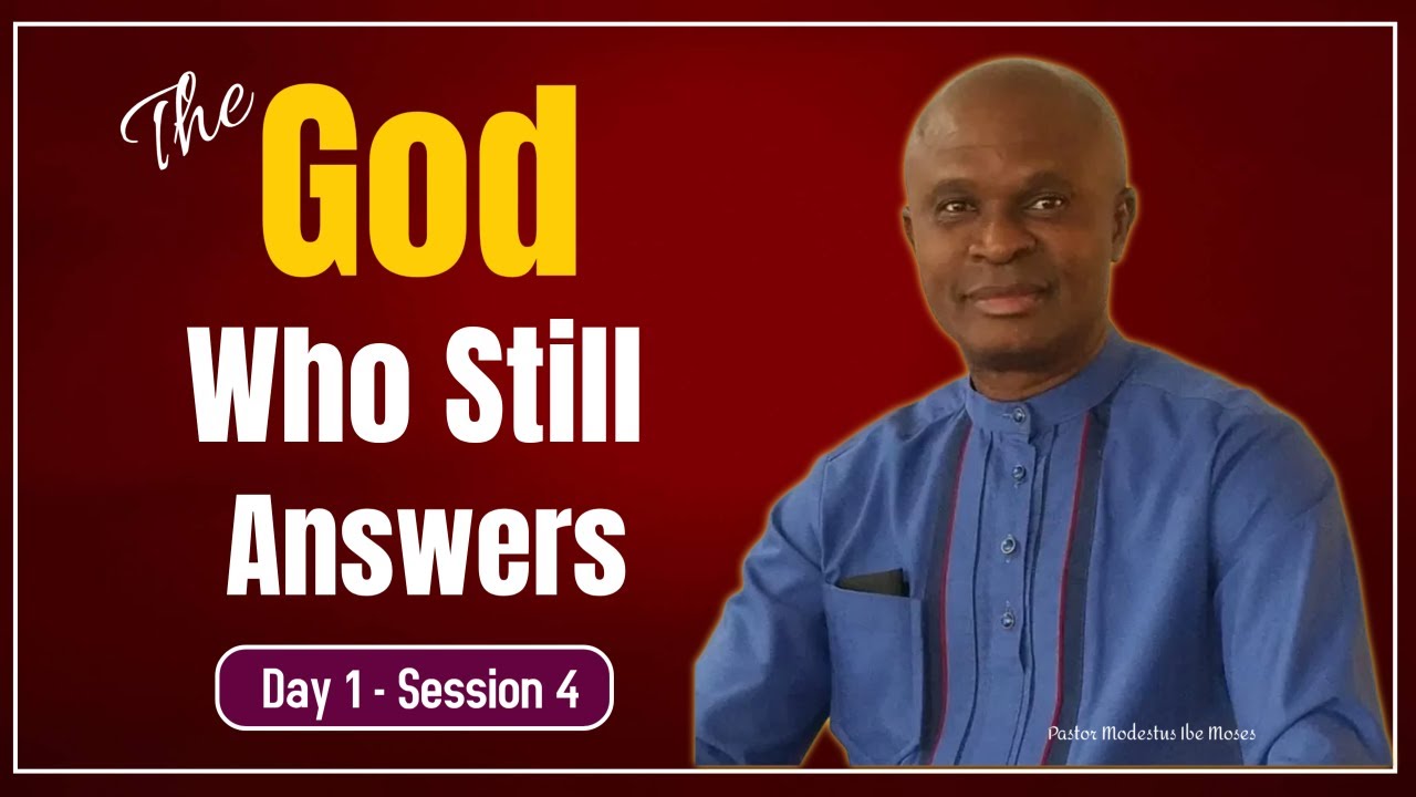 The God Who Still Answers Conference - Day 1 - Session 4 - YouTube