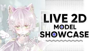 【Live2D Model Showcase】Neko Pink Ver. VTuber Model 【Live2Dモデル】