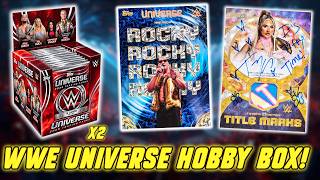 Opening 2 Hobby Boxes of Brand New 2026 Topps Universe WWE screenshot 2