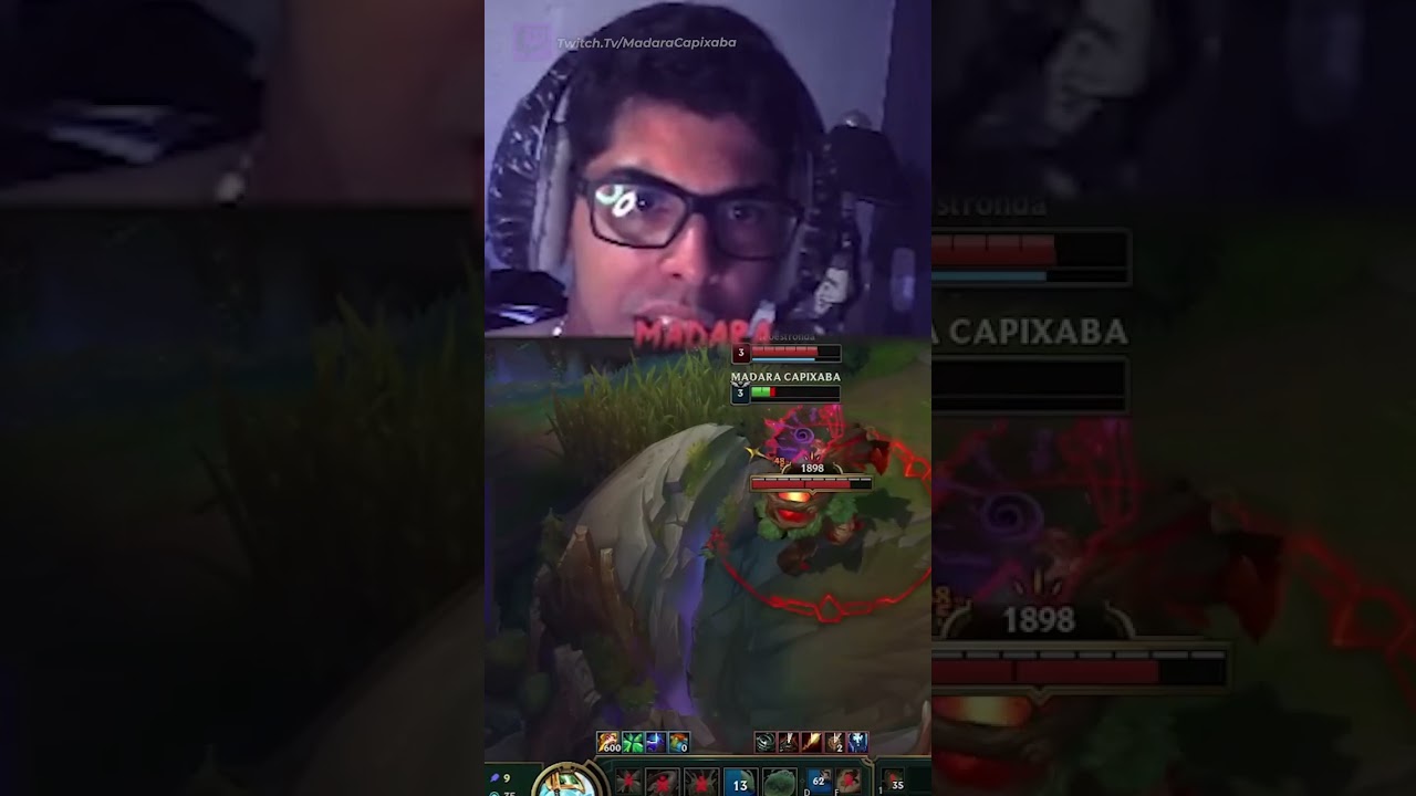 Aquele sustinho de leve kkkkk  #leagueoflegends #memes #humor #live #stream #susto