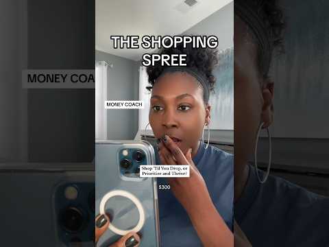Is ‘shop til you drop’ sabotaging your success⁉️ #moneysavingtips