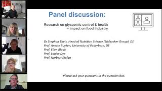 Glycaemic control, metabolic and mental health - Panel discussion