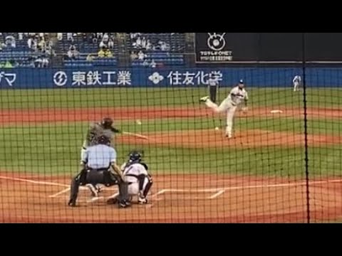 【ヤクルトvs阪神】マルテ15号先制ホームラン⚾️2021年7月8日 #阪神タイガース　#ヤクルトスワローズ　#マルテホームラン