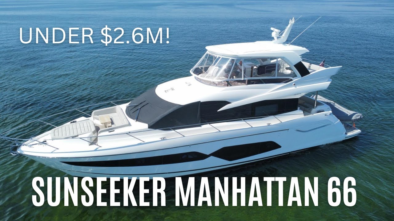 2019 Sunseeker Manhattan 66 Yacht Tour | Boating Journey