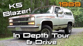 1989 Chevrolet K5 Blazer Silverado: Start Up, Test Drive & In Depth Review