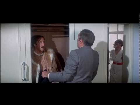Inspector Clouseau surprises Dreyfus