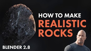 Realistic ROCK GENERATOR - BLENDER TUTORIAL