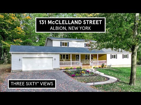 131 McClelland St, Albion, NY home video tour
