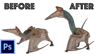 Papo Quetzalcoatlus Photoshop Edit