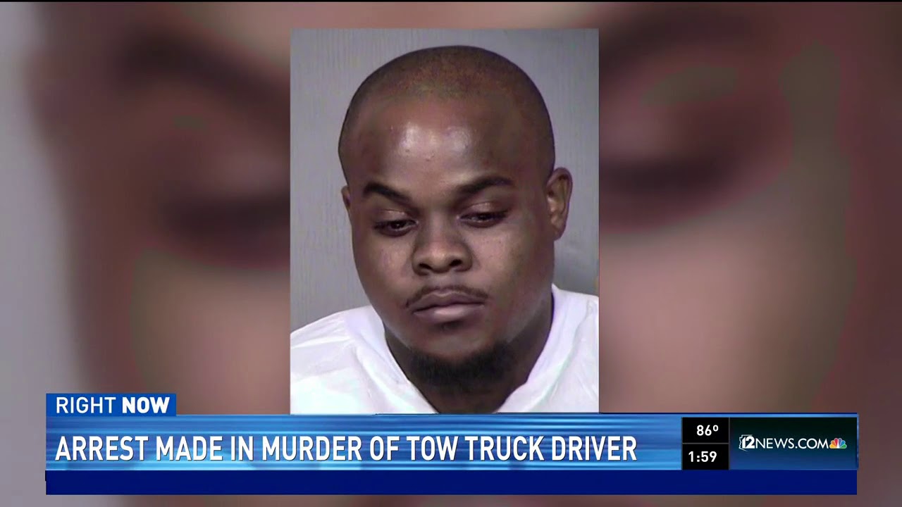 Man accused of killing tow truck driver arrested - YouTube