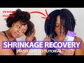 4c Wash and Go to RECOVER FROM SHRINKAGE *Don’t Be Skurd*