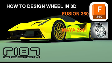 Fusion 360 with Maya 2011 Car wheel modeling