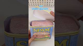 Spam squishy diy #papersquishy #squishy #asmr #tutorial #squish #paperdiy #paper #diy #howto