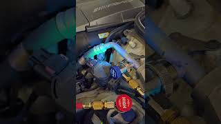 How to find an A/C Freon leak with UV light: common issue on Mercedes-Benz W222 S550 S63. #mercedes