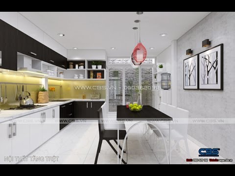 Video Mẫu thiết kế nhà phố đẹp 4m x 10m - youtube