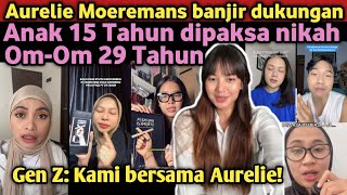 Kami Bersama Aurelie! Gen Z terharu, Kisah Aurelie Moeremans bikin merinding buluk kuduk Wanita Muda