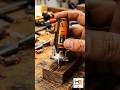 Tiny Mini Trim Router Carves Real Wood! ⚡ #shorts #shortsvideo