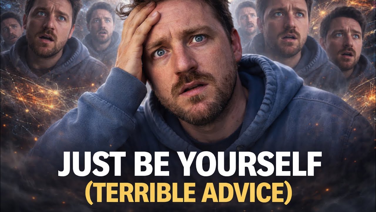 Why “Just Be Yourself” Is Terrible Advice (And What To Do Instead)