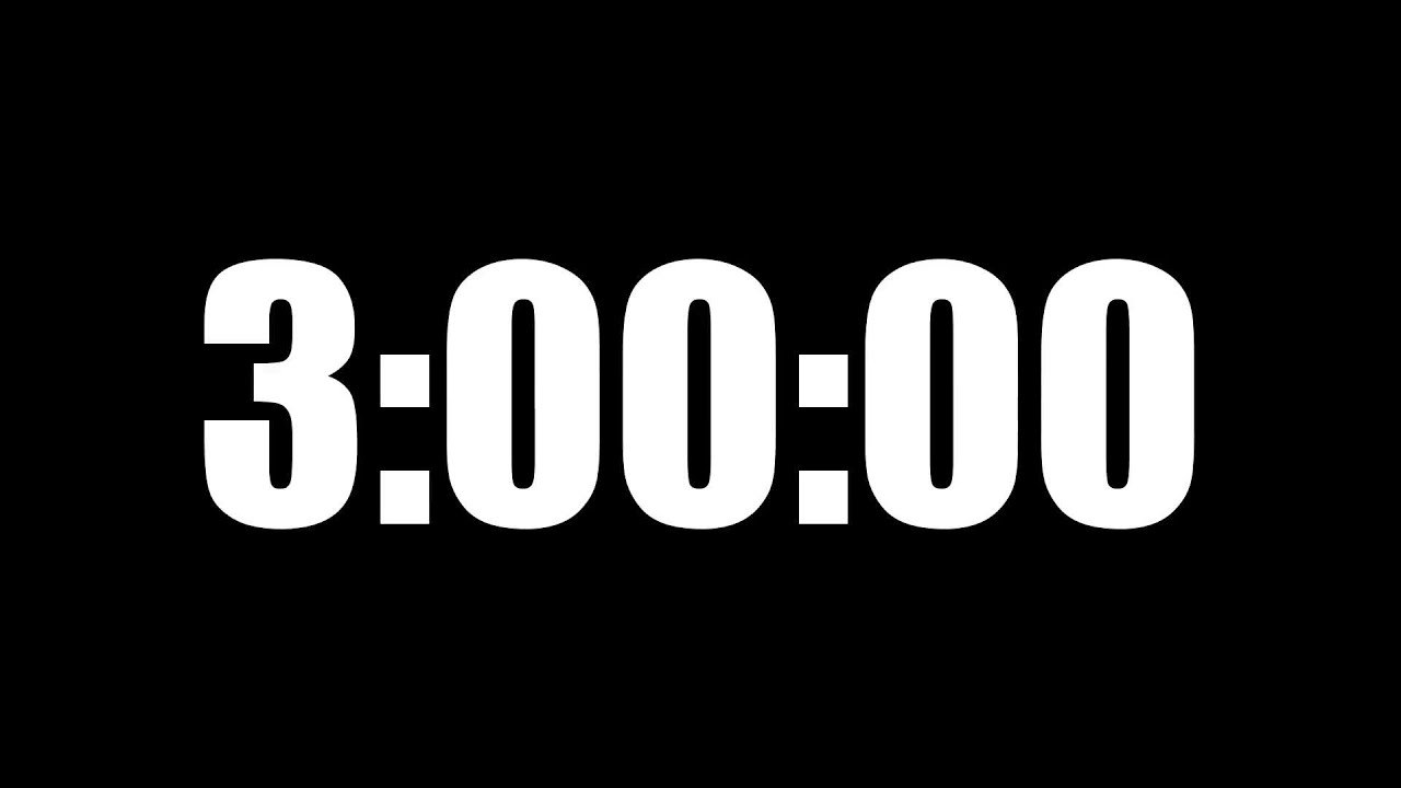 3 Hour Timer - YouTube