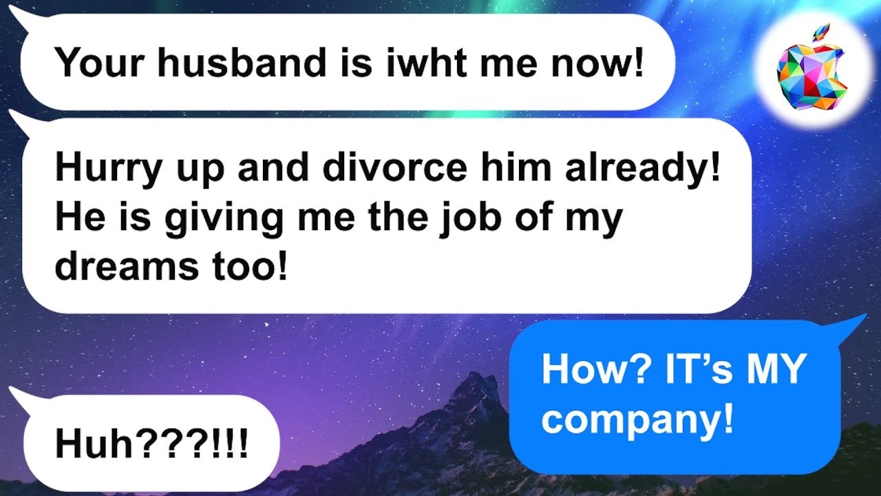 【Apple】It seems my husband promised his girlfiend a job...at my company...where he doesn't even work