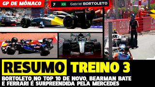 🚨TL3: BORTOLETO MUITO BEM, FERRARI SURPREENDIDA PELA MERCEDES E BEARMAN BATE | FÓRMULA 1