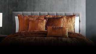 Riverbrook Home Turin Comforter Set, King, Spice, 7-Piece Set