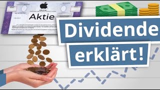Was sind Dividenden? Aktien Dividende einfach erklärt! | Finanzlexikon