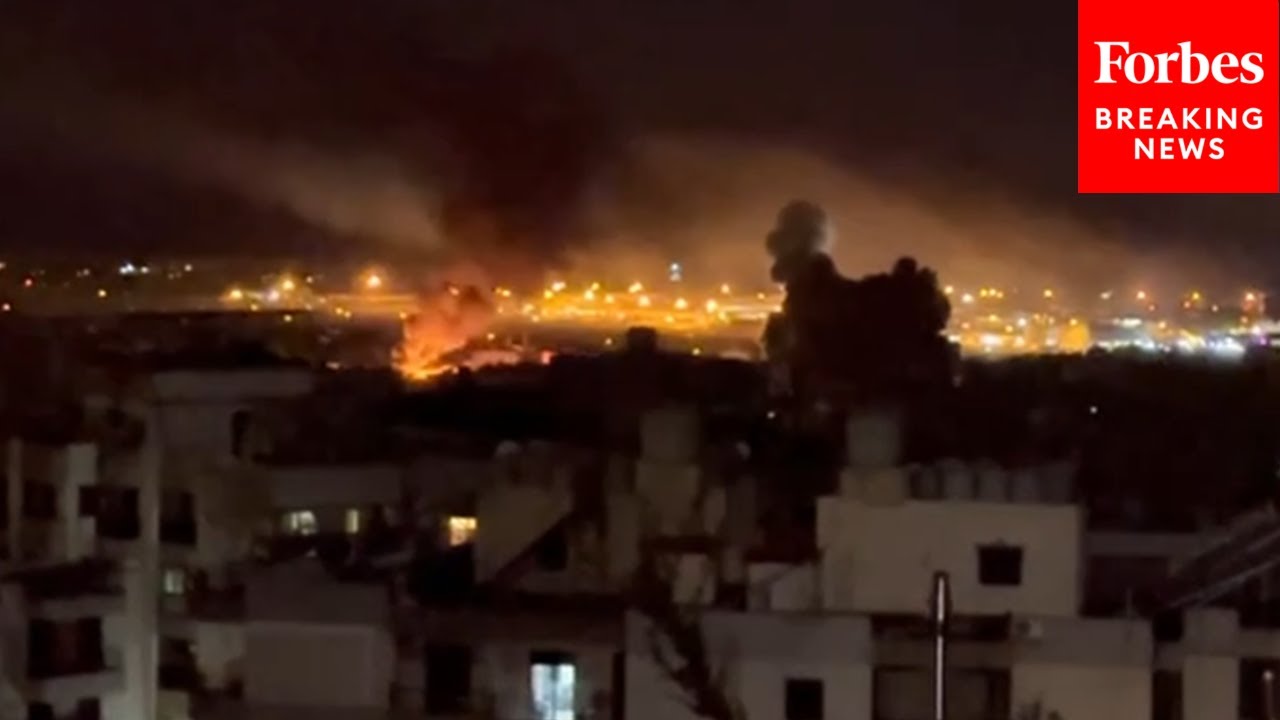 Loud Explosions Can Be Heard As Israel Continues To Hit Beirut, Lebanon With Airstrikes