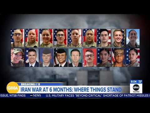 US marks 6 months of war with Iran - YouTube