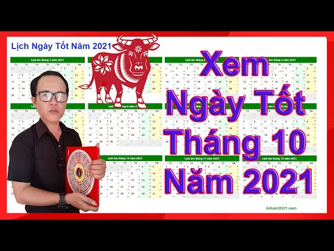 Xem Ngày Tốt Xấu Tháng 10 Năm 2021