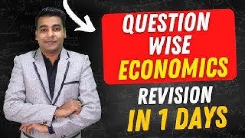 QUESTION WISE ECONOMICS REVISION  | HSC #2022-#2023 |  BOSE OF COMMERCE