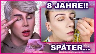 8 JAHRE SPÄTER schminke ich mein ERSTES MAKEUP TUTORIAL