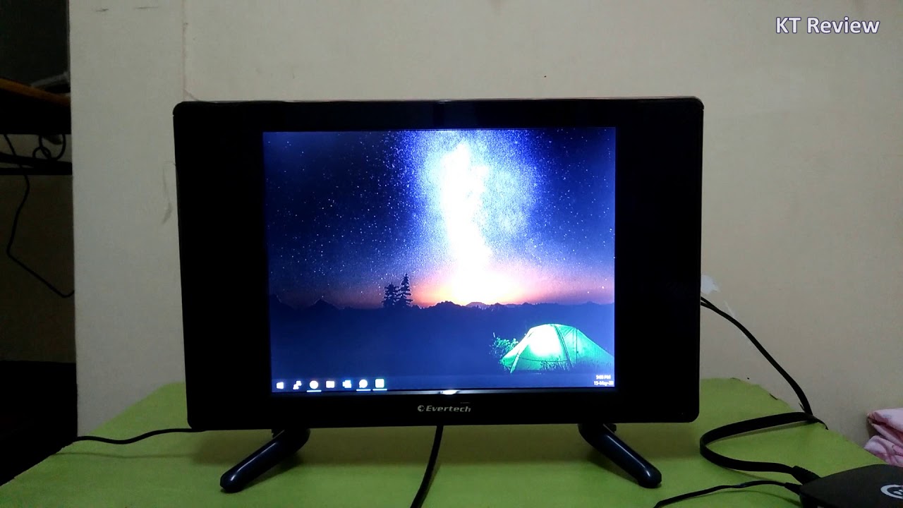 KT Review : LED TV 15" Digital TV Evertech รีวิวแบบไม่แกะกล่อง - YouTube