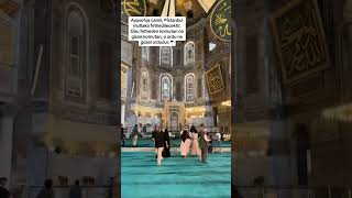 Aya Sofya Camii Istanbul #istanbul #ayasofyacamii #mosque #agiasofia