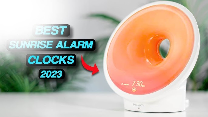 Reloj despertador de amanecer, simulador de amanecer, lámpara de noche de  color con cargador USB, ayuda para dormir, reloj despertador de luz solar