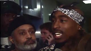 Rare 2Pac interview where he wishes merry christmas and happy new year sarcastically thanking press Resimi