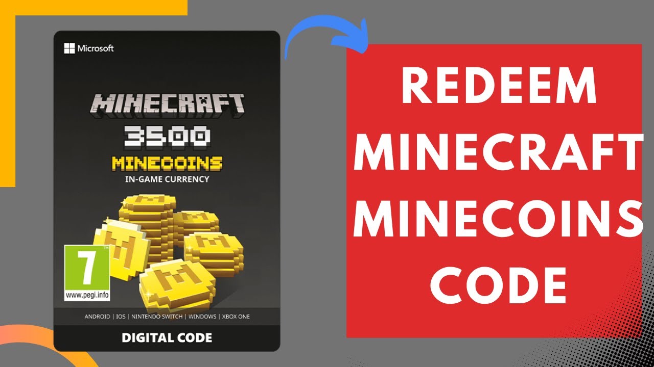 Minecraft Redeem Pre-Paid Tokens