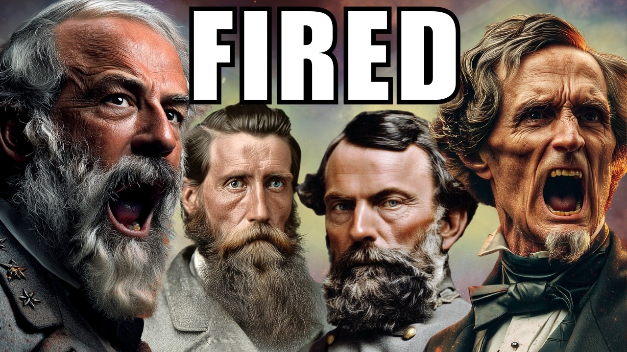 9 генералов Конфедерации, которых уволили! | Гражданская война в США