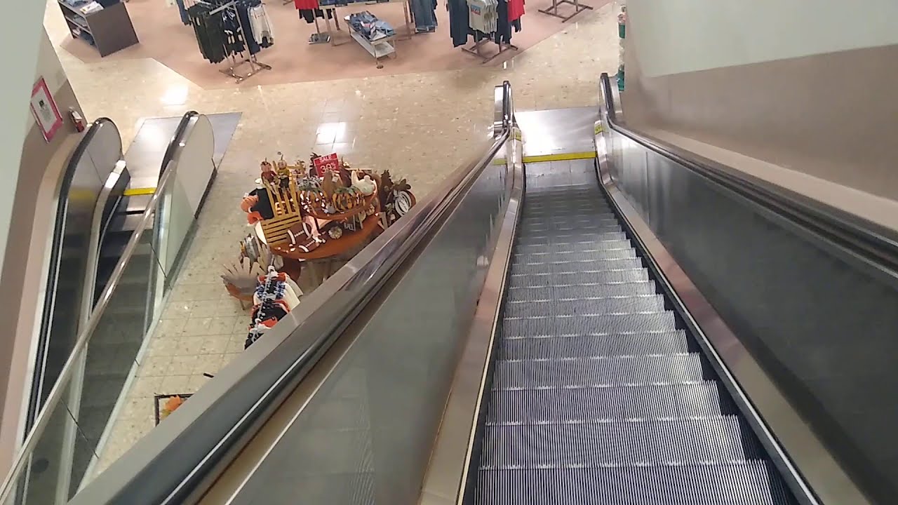 1974 Otis Escalators At Dillard's South Oak Park Mall Overland Park, Kansas