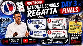 National Schools Rowing Regatta Day 3 Championship and J16 FINALS