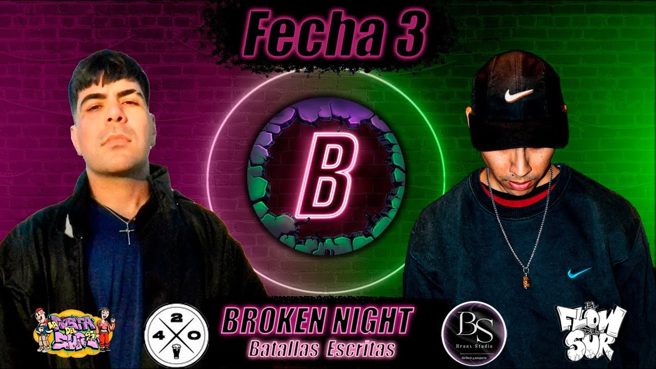 SALUTHON VS TIBO MALASUERTE| BATALLA ESCRITA | BROKEN NIGHT FECHA 3 [ESTELAR]