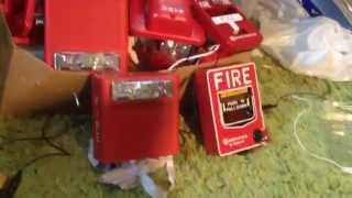 Wheelock AS Fire Alarm test with Notifier NBG-12LX