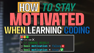 How to Stay Motivated When Learning to Code!