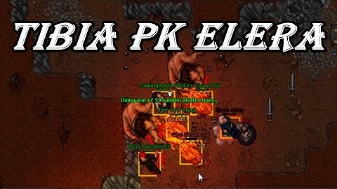 Tibia killing bot and maker attack - Matando bot team pk