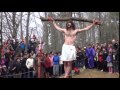 VIACRUCIS IGLESIA ASUNCION DEPEW PARK PEEKSKILL WESTCHESTER NEW YORK, 2014, VIDEO#2 OF 3