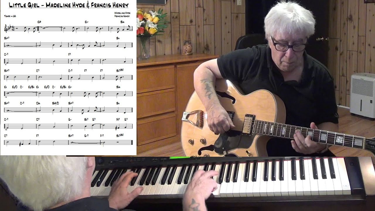 Little Girl Jazz guitar & piano cover Yvan Jacques YouTube