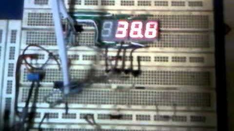 Voltimetro Digital de 4 Digitos 7 segmentos con Microcontrolador PIC16F88 Parte II