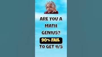 Genius IQ Maths Test 🔥 Test your math skill #quiz #maths #mathematics #trending #viralvideo #shorts